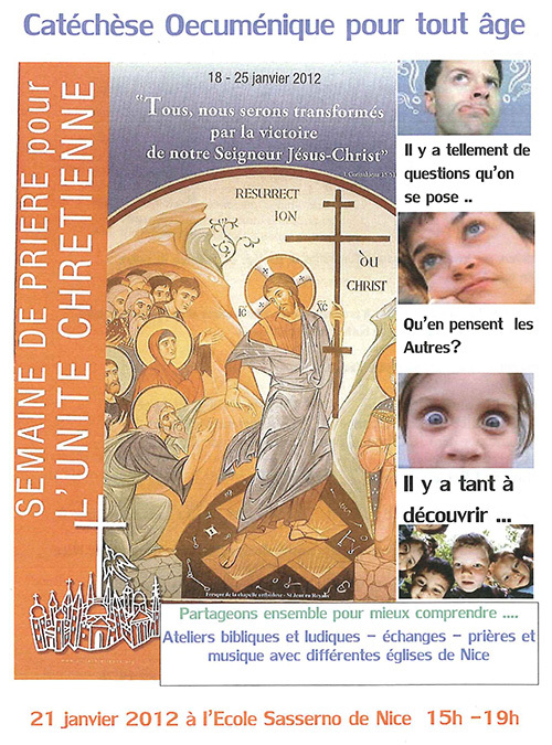 Paris, St Pierre du Gros Caillou "Soirée de Prière pour l'unité des