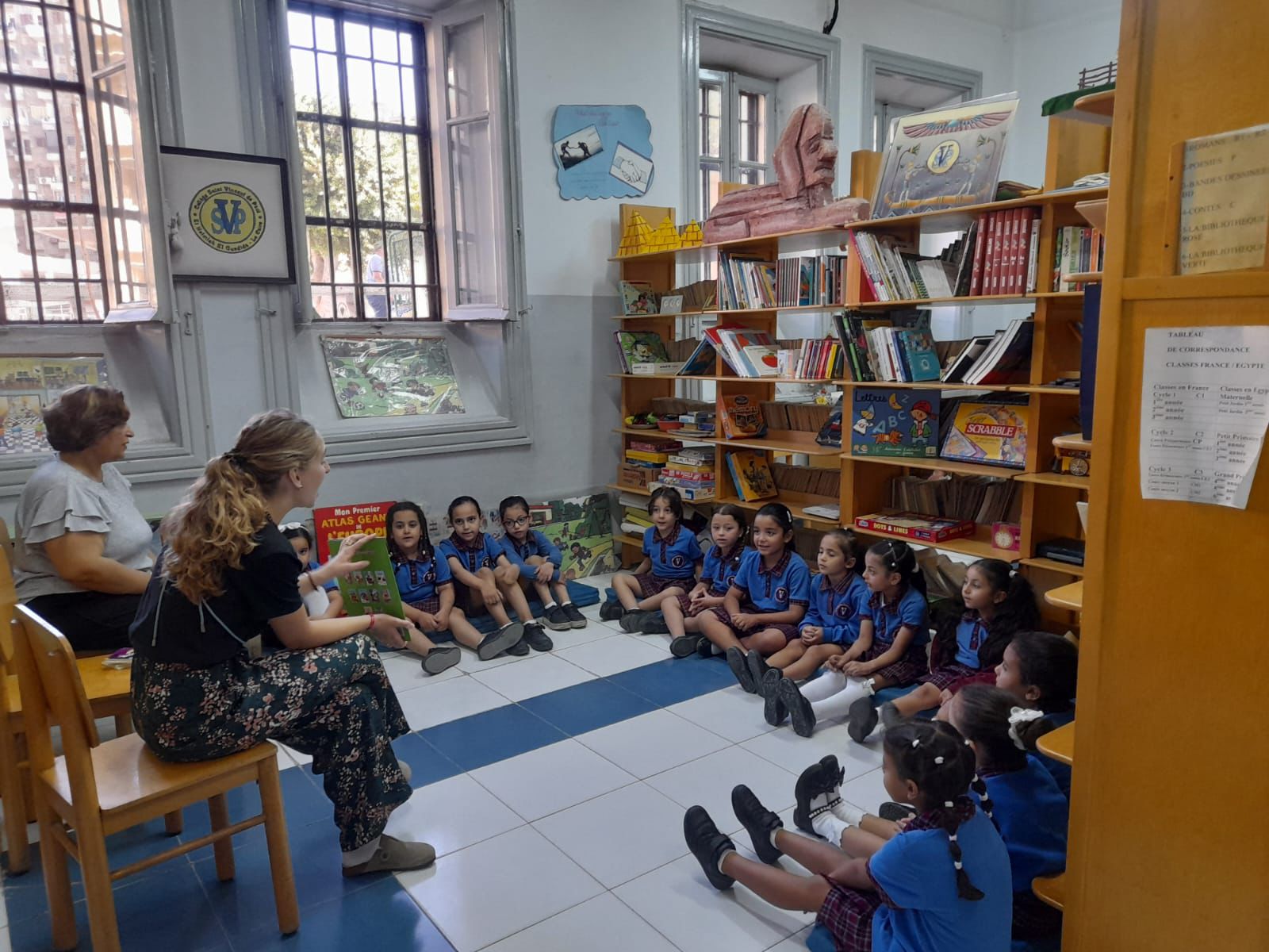 Volontariat au Caire : la mission d’Emmanuelle auprès des Filles de la Charité à l’école Saint Vincent de Paul